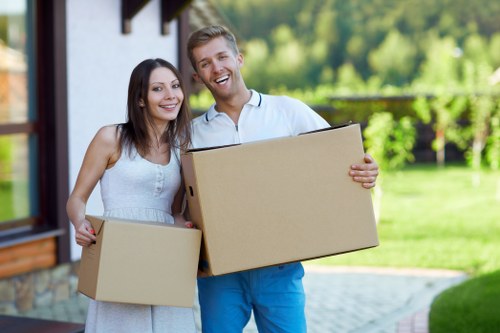 Central London home using mobile storage for a move in Holborn