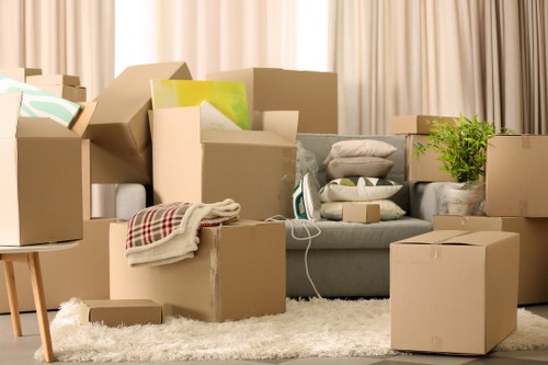 Domestic packing support for a flat move in Holborn